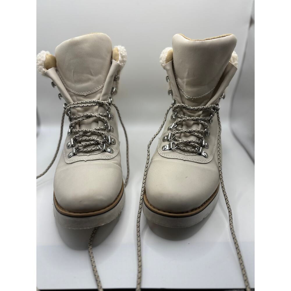 Off White Winter Boots